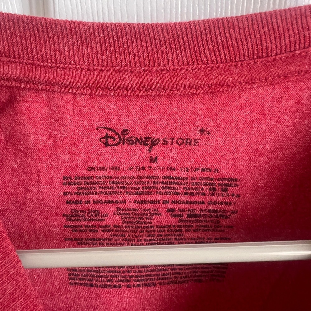 Disney Store Disney Mickey‎ Mouse Graphic T-Shirt Mens Medium Red - Picture 4 of 7
